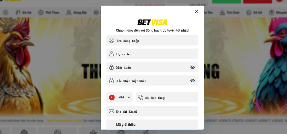 Betvisa Acream Iq 🎖️ Nhà cái đá gà online uy tín số #1 VN 37 Mã QR tải app nằm ở cuối giao diện trang chủ